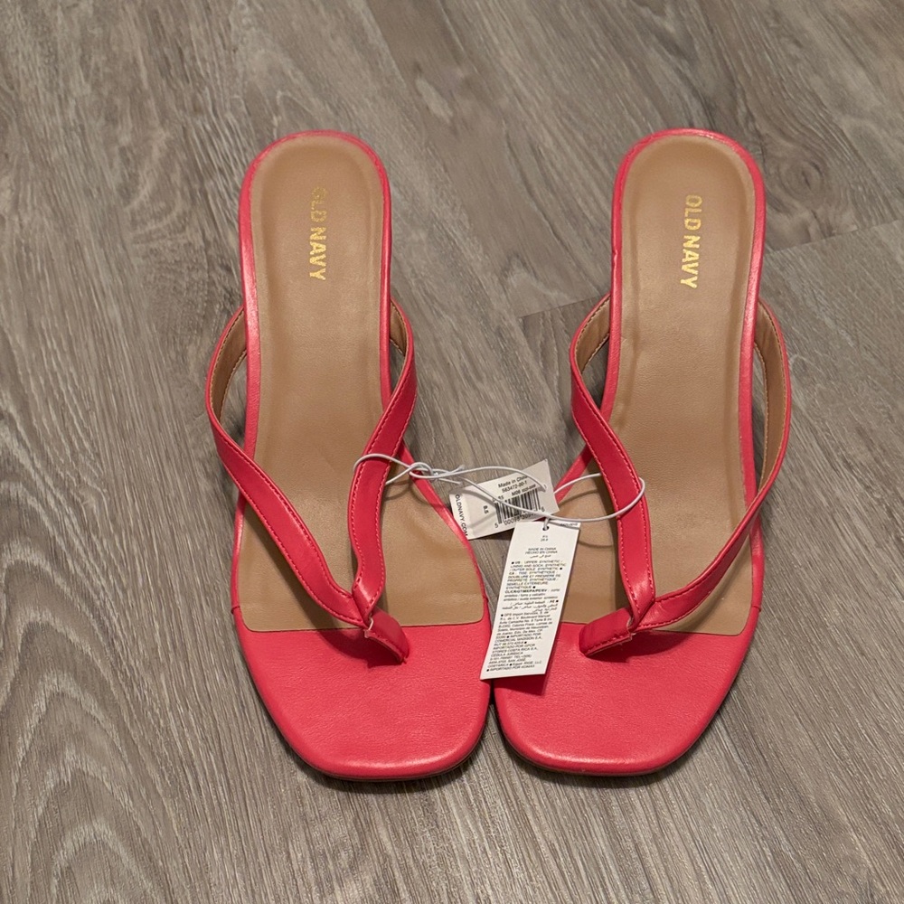 Pink kitten heel sandals - Picture 2 of 3